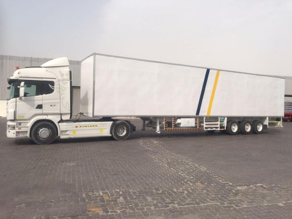 15 MTR box trailers